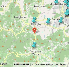Mappa SP 25, 35038 Torreglia PD, Italia (3.40455)