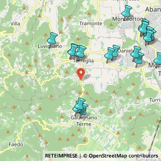 Mappa SP 25, 35038 Torreglia PD, Italia (2.717)
