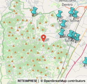 Mappa SP 25, 35038 Torreglia PD, Italia (5.93333)