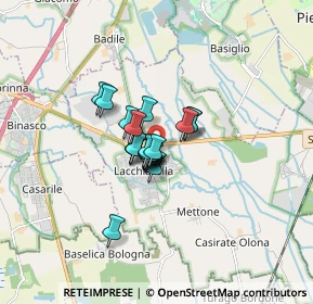 Mappa Via Togliatti, 20084 Lacchiarella MI, Italia (0.862)