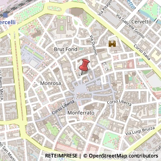 Mappa Via San Michele, 7, 13100 Vercelli, Vercelli (Piemonte)