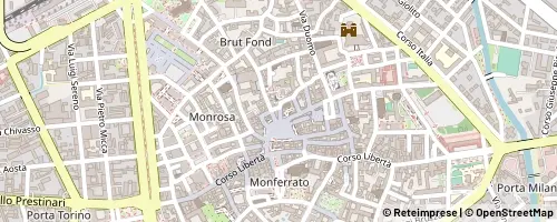 Mappa Vercelli