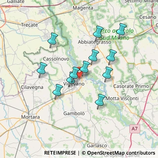 Mappa Viale Giacomo Leopardi, 27029 Vigevano PV, Italia (6.33)