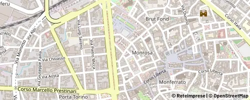 Mappa Vercelli