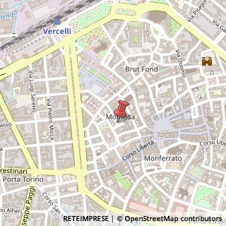 Mappa Via Duchessa Iolanda, 21, 13100 Vercelli, Vercelli (Piemonte)