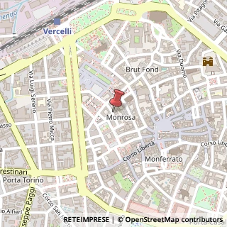 Mappa Via Carlo Dionisotti, 18, 13100 Vercelli VC, Italia, 13100 Vercelli, Vercelli (Piemonte)