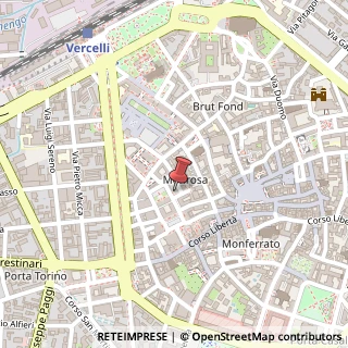 Mappa Via Duchessa Iolanda, 19, 13100 Vercelli, Vercelli (Piemonte)