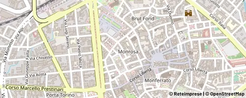 Mappa Vercelli