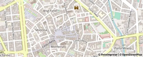 Mappa Vercelli