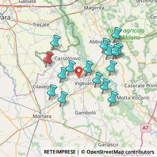 Mappa Strada Battù, 27029 Vigevano PV, Italia (6.83313)