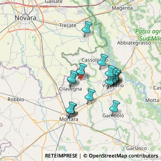 Mappa Via Valletta, 27020 Gravellona Lomellina PV, Italia (6.28333)