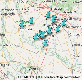 Mappa Via Luigi Semenza, 25028 Verolanuova BS, Italia (10.09615)