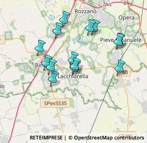 Mappa Via Giosuè Carducci, 20084 Lacchiarella MI, Italia (3.28)