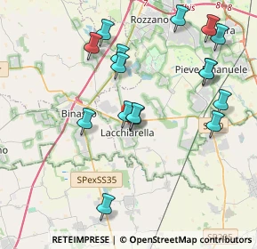 Mappa Via Giosuè Carducci, 20084 Lacchiarella MI, Italia (4.13938)