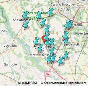 Mappa Via Nojedo, 20080 Bubbiano MI, Italia (6.464)