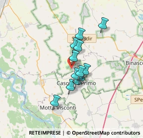 Mappa Via Nojedo, 20080 Bubbiano MI, Italia (2.34667)