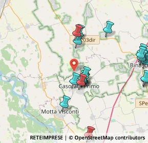 Mappa Via Nojedo, 20080 Bubbiano MI, Italia (4.695)