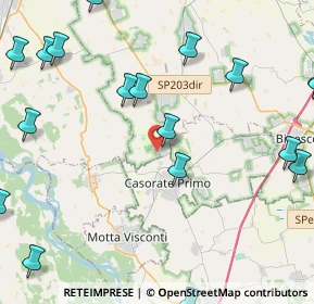 Mappa Via Nojedo, 20080 Bubbiano MI, Italia (6.2785)