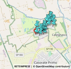 Mappa Via Nojedo, 20080 Bubbiano MI, Italia (0.634)