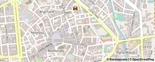 Mappa Vercelli