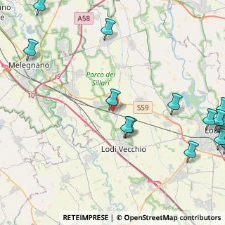 Mappa Via Antonio Gramsci, 26838 Tavazzano con Villavesco LO, Italia (6.27857)