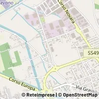 Karte Vigevano