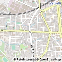 Mapa Vercelli