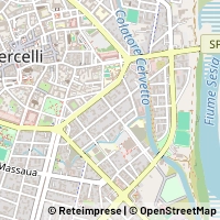 Mapa Vercelli