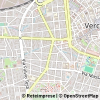 Mapa Vercelli