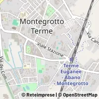 Térkép Montegrotto Terme