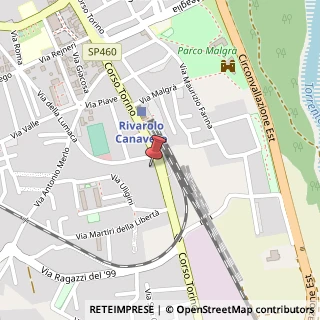 Mappa Corso Torino, 162, 10086 Rivarolo Canavese, Torino (Piemonte)