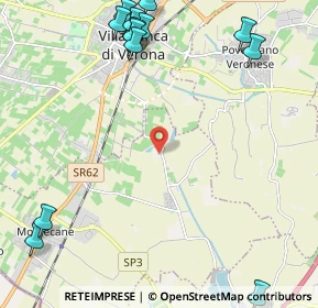 Mappa Via Sandro Pertini, 37060 Mozzecane VR, Italia (3.13)