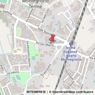 Mappa Via San Mauro, 21, 35036 Montegrotto Terme, Padova (Veneto)