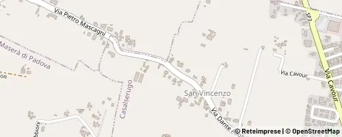 Mappa Casalserugo