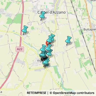 Mappa Via Verona, 37068 Vigasio VR, Italia (1.302)