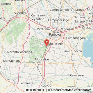 Mappa Piazzale Stazione, 35036 Montegrotto Terme PD, Italia (70.188)