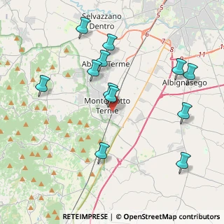 Mappa Piazzale Stazione, 35036 Montegrotto Terme PD, Italia (4.2766666666667)