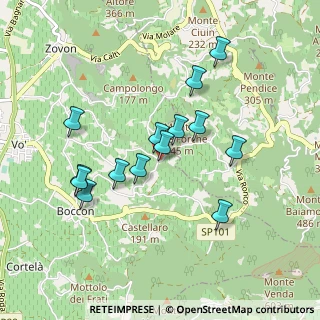 Mappa Via Molini, 35030 Vo PD, Italia (0.82143)
