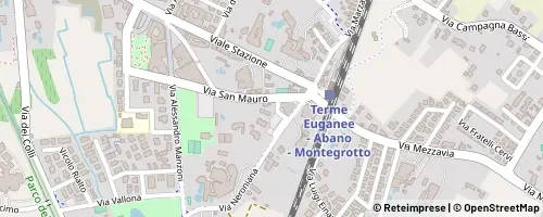 Mappa Montegrotto Terme