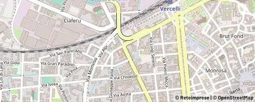 Mappa Vercelli