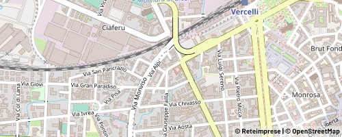 Mappa Vercelli