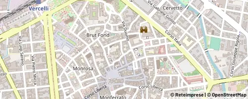 Mappa Vercelli