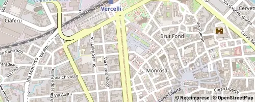 Mappa Vercelli