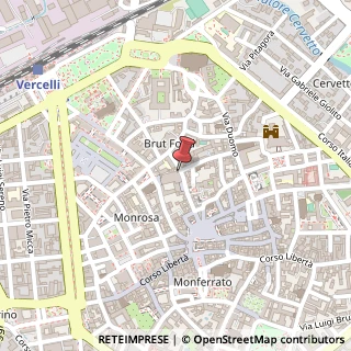 Mappa Via Giuseppe Verdi, 39, 13100 Vercelli, Vercelli (Piemonte)