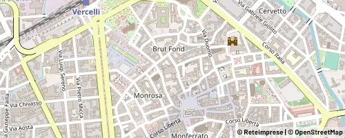 Mappa Vercelli