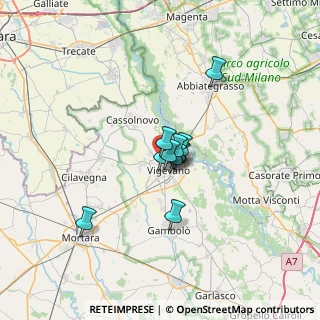 Mappa Via Teresio Olivelli, 27029 Vigevano PV, Italia (3.70455)