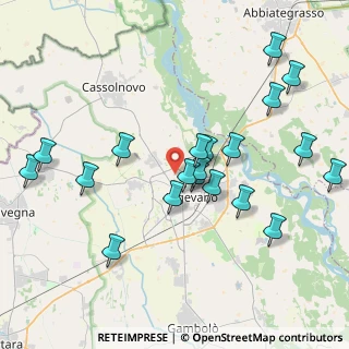 Mappa Via Teresio Olivelli, 27029 Vigevano PV, Italia (4.134)