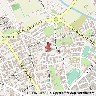 Mappa Via Matilde Baldo, 63, 27029 Vigevano, Pavia (Lombardia)