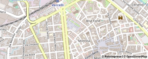 Mappa Vercelli