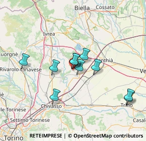 Mappa Via Cigliano, 13040 Moncrivello VC, Italia (11.01818)
